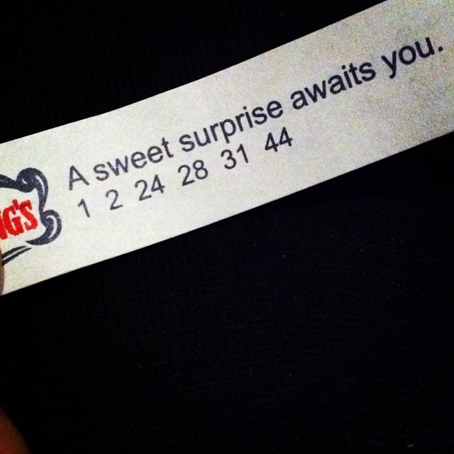 fortune cookie